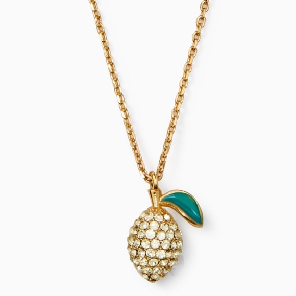 ♠️🍋Kate Spade🍋♠️Picnic Perfect 🍋 Mini Pendant - Picture 5 of 16